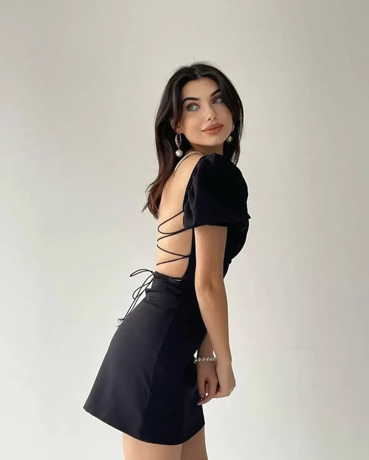 Black-Pastel-Backless-Dress-For-Women---Girls