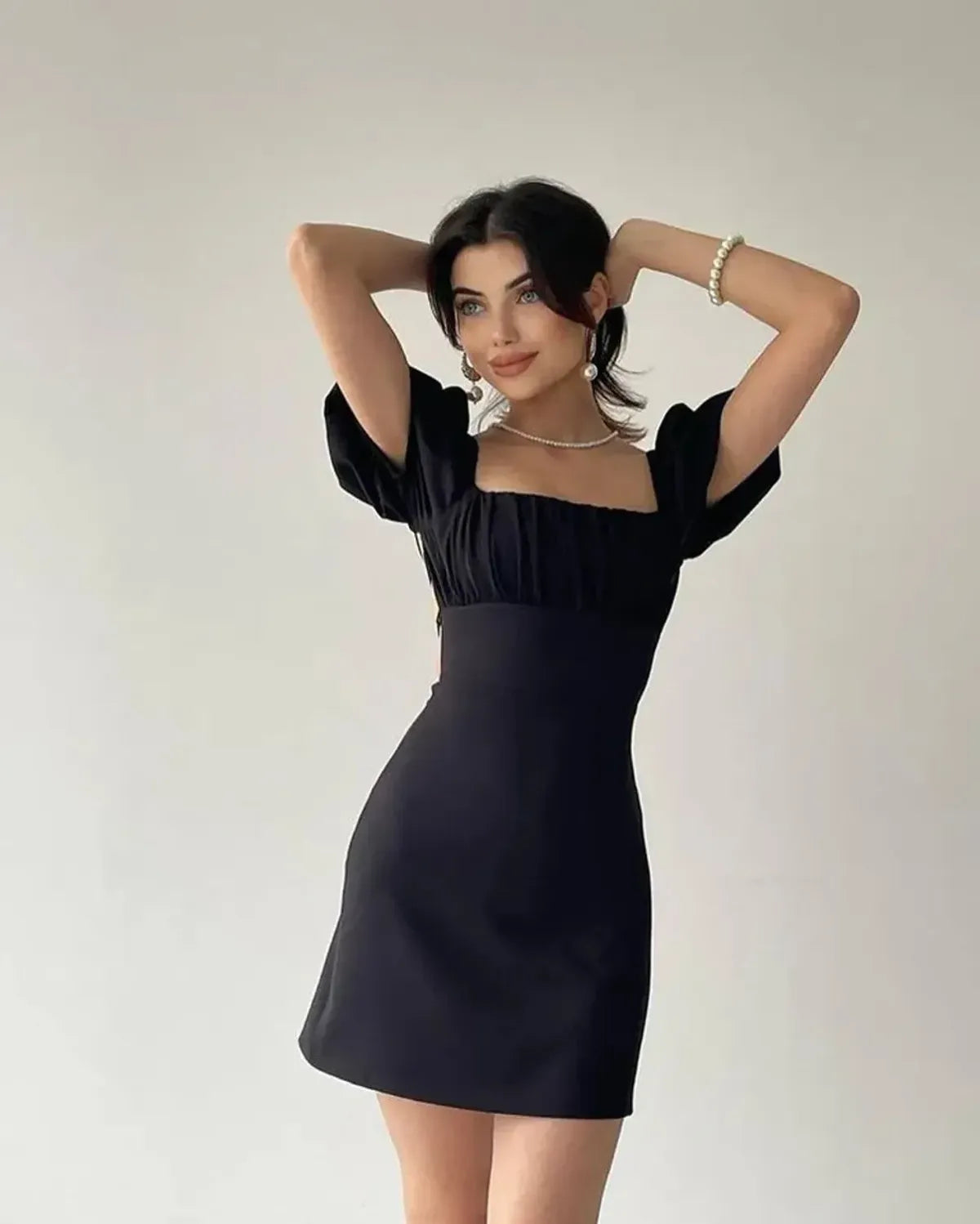 Black-Pastel-Backless-Dress-For-Women---Girls
