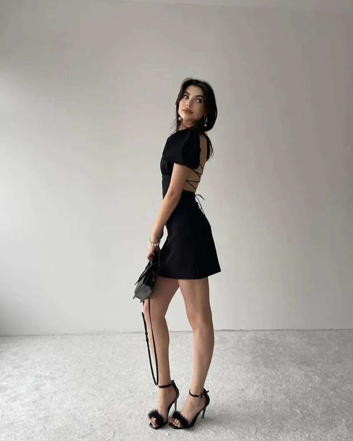 Black-Pastel-Backless-Dress-For-Women---Girls