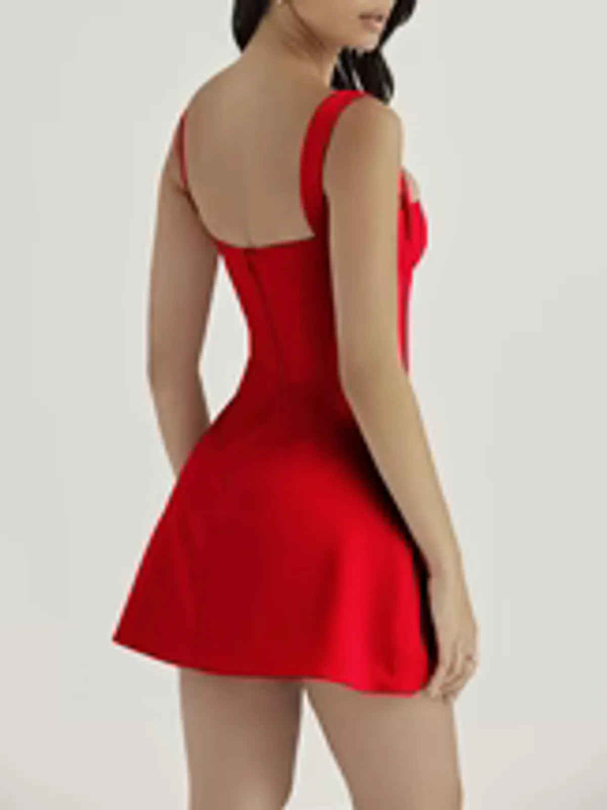 Alicia Mini Red Dress