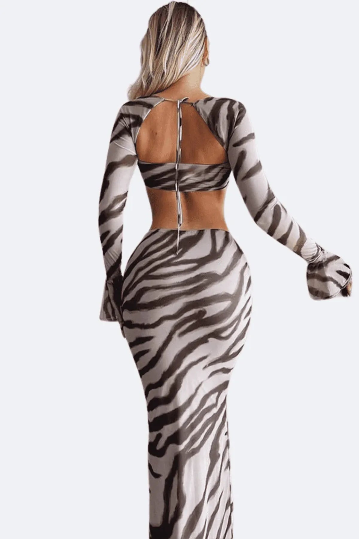 Animal Print Brown Co-ord Set