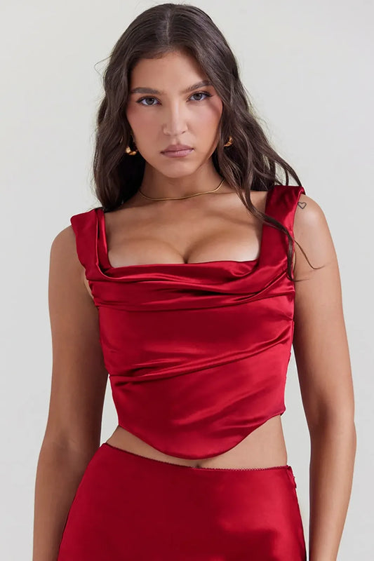 Ruby-Red-Lace-Back-Corset-For-Women