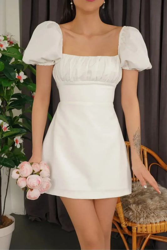 White-Pastel-Backless-Dress-For-Women---Girls