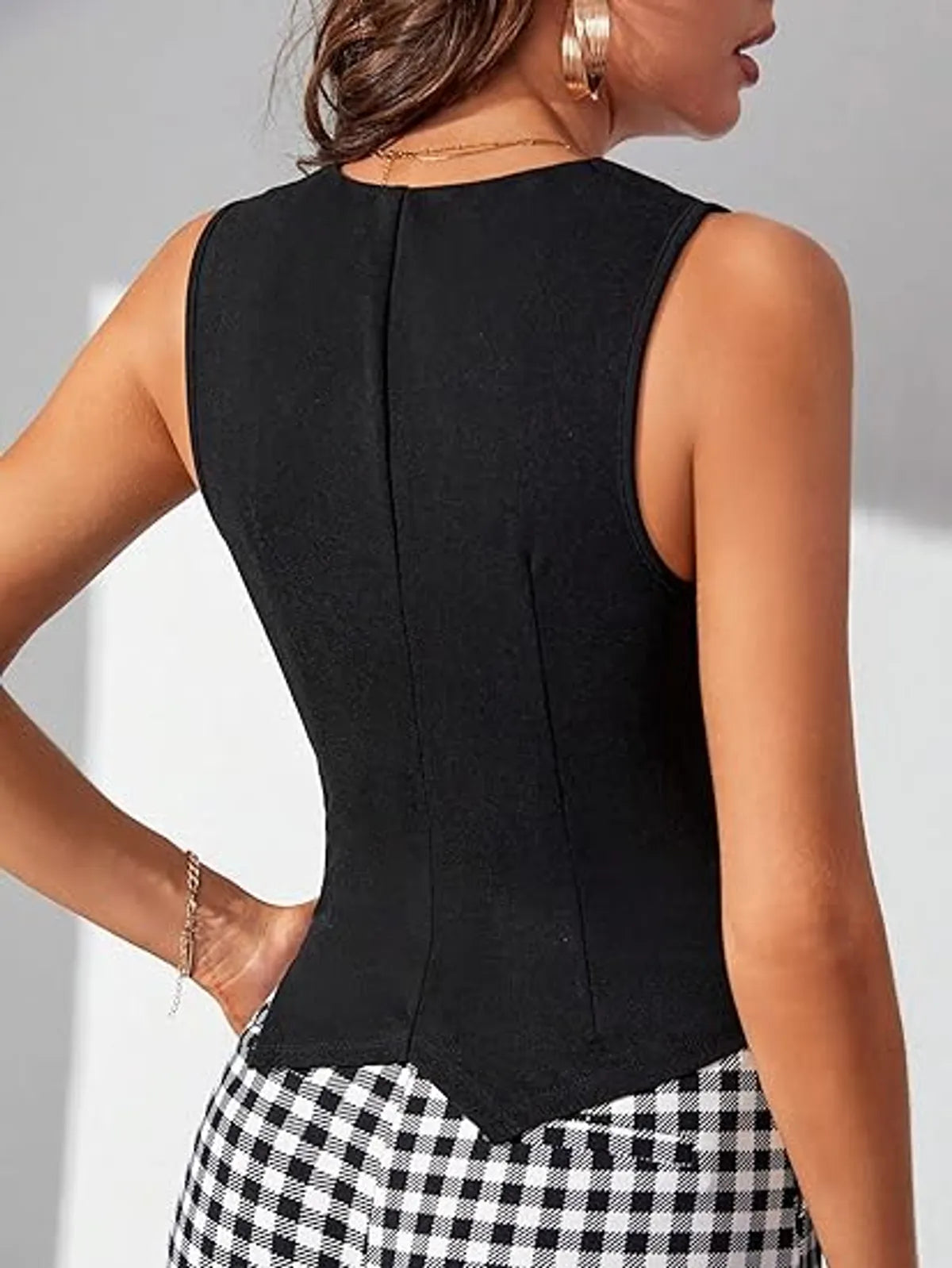 Women Blazer Open Front Top